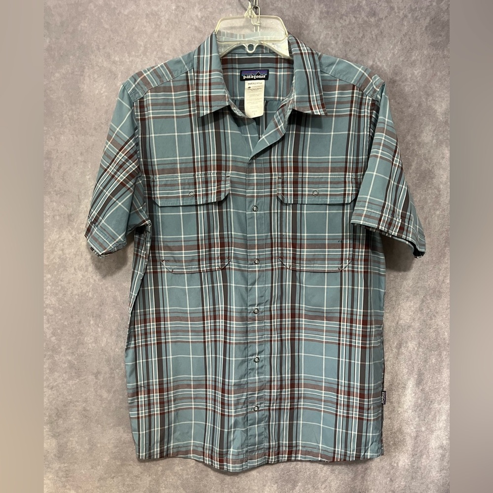 Patagonia Plaid Button-Up